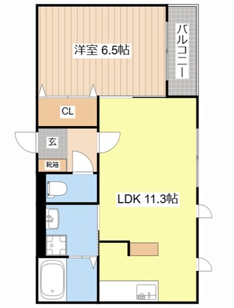 間取図 ノイ　オウミ