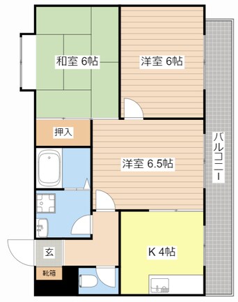 間取図 エクシード西大津