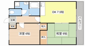 間取図 サンクリエート瀬川