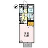 パリオ菅沼　Ｂ棟 1Kの間取り