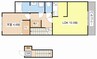 ポラリス 1LDKの間取り