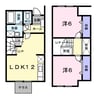メゾンファミ－リエ 2LDKの間取り