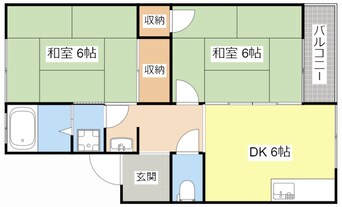 間取図 レイクハイツⅡ