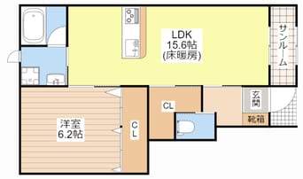 間取図 グランフォレスト2番館