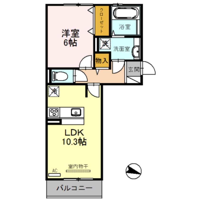 間取図 ノイエ南草津