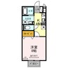 サンローズ　Ａ棟 1Kの間取り