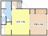 レジョナーレ大津京 1LDKの間取り