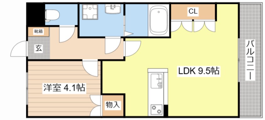 間取図 レジデンス　コモド