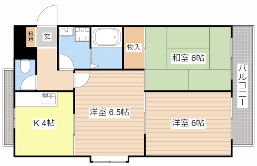 間取図 エクシード西大津