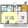 Ｓｅｊｏｕｒ　Ｌｕｃｅ 1LDKの間取り