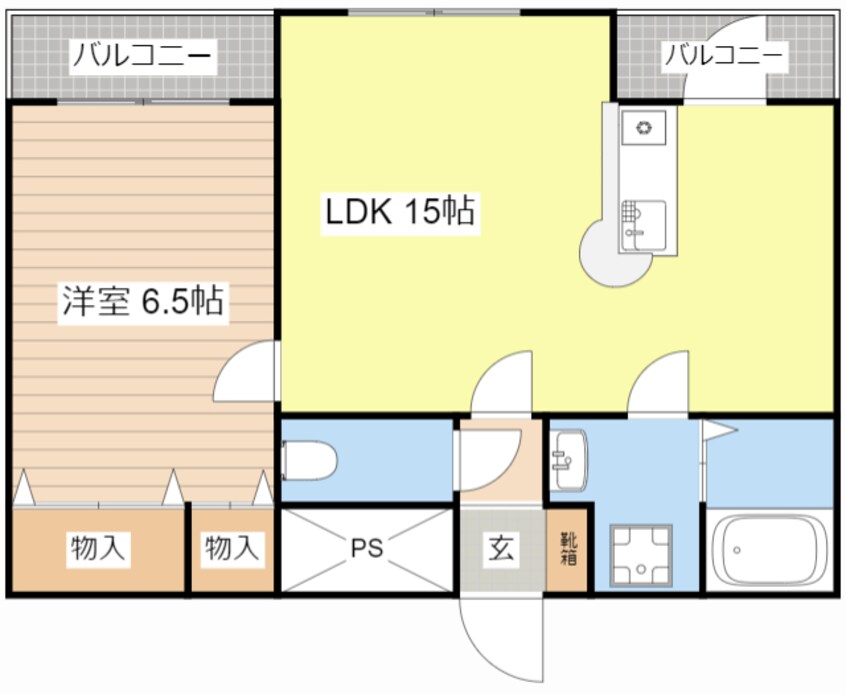 間取図 エクセレン滋賀里