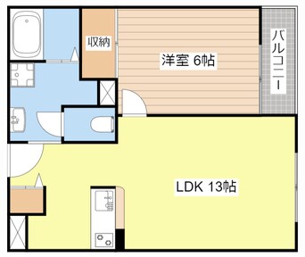 間取図 カネボウ琵琶湖アーバンプラザ