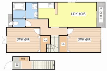 間取図 クラール・ミッテ