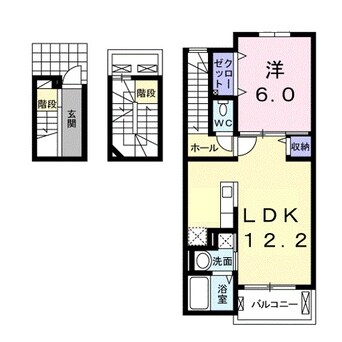 間取図 エミネンス・クレストⅡ