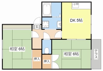 間取図 カーサMⅡ