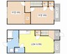 ひまわりハイム 2LDKの間取り