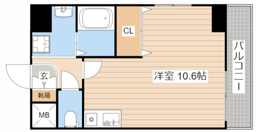 間取図 ミラージュ大津京