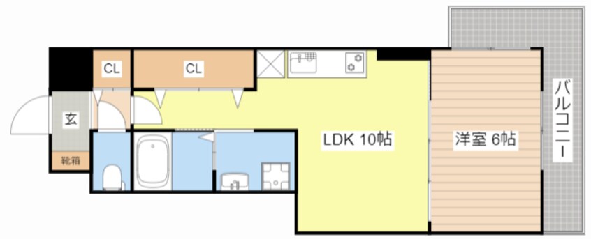 間取図 ロイヤルレジェンド西大津弐番館