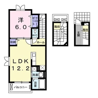 間取図 ルミエールⅡ