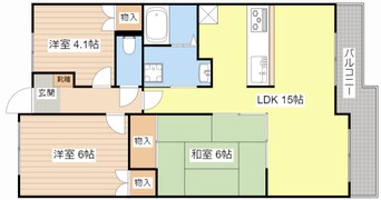 間取図 コモド比叡