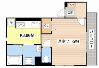 間取図 LA・VILLA五箇荘