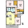 Sejour Familia 3LDKの間取り