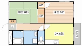 間取図 セレーナ唐崎Ⅰ