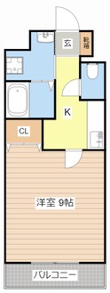 西大津ISⅡの間取図