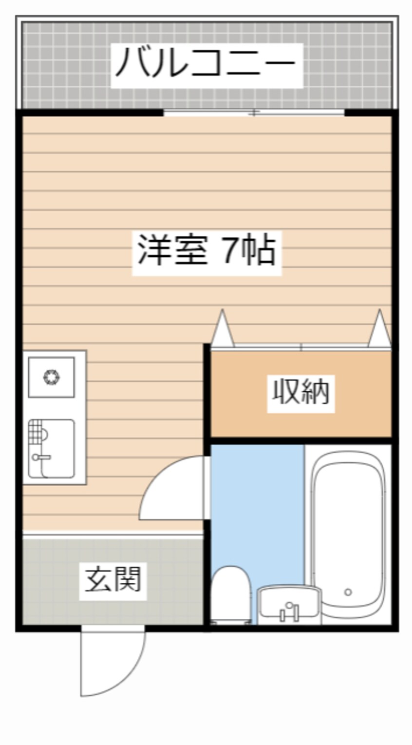 間取図 レスト丸商