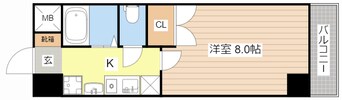 間取図 ミラージュ大津京