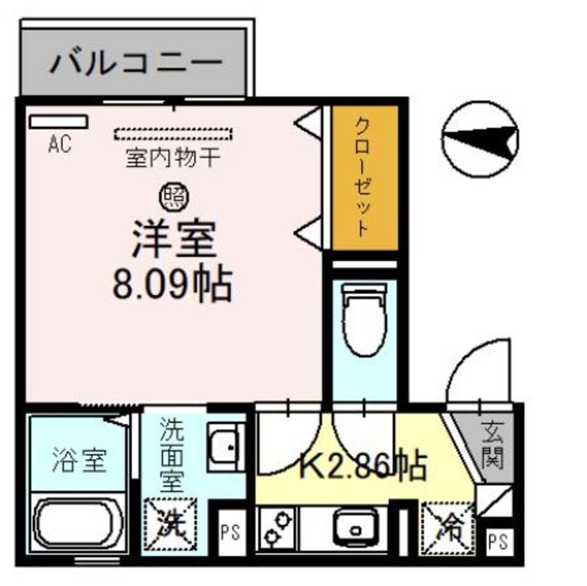 間取図 アースフィールド大津