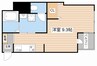 エルミナeeビルディング 1Rの間取り