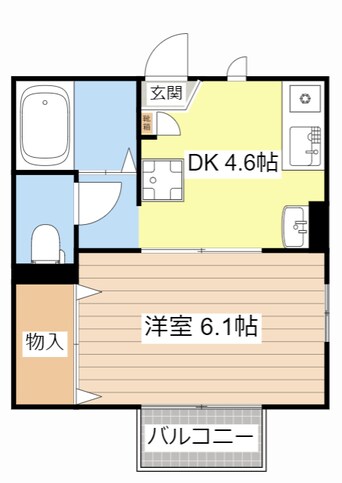 間取図 リッチライフ　八坂