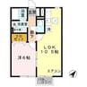 エポワールメゾン 1LDKの間取り