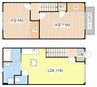 ティアラハイツ 2LDKの間取り