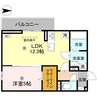 D-ROOM山上 1LDKの間取り