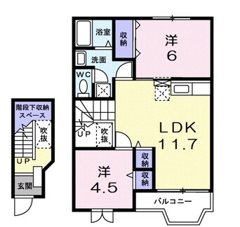 間取図 ノースヴィリッジⅤ