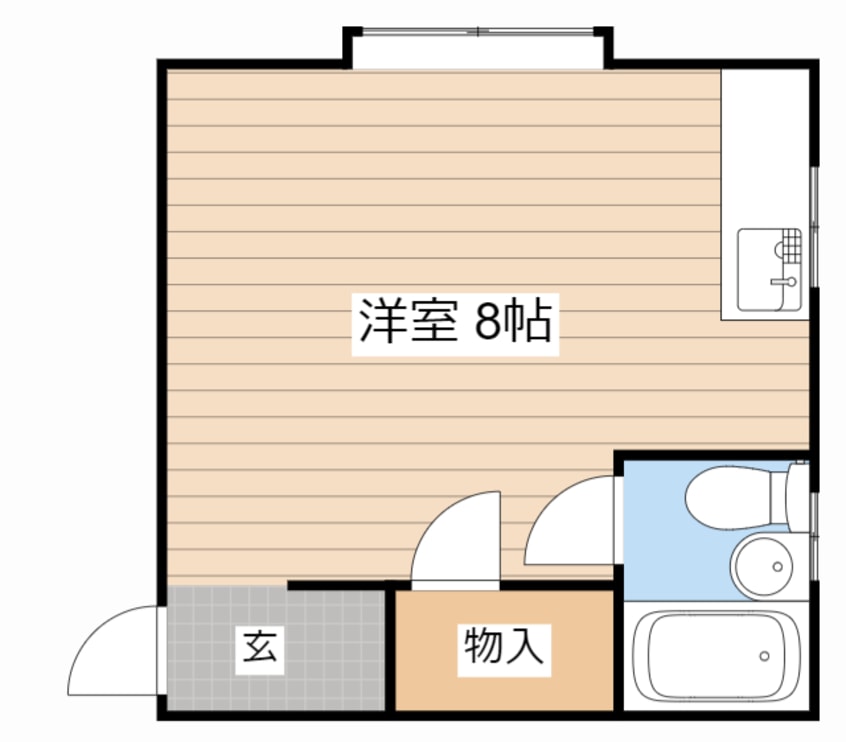 間取図 コーポ英