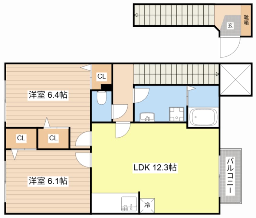 間取図 グレースコンフォート