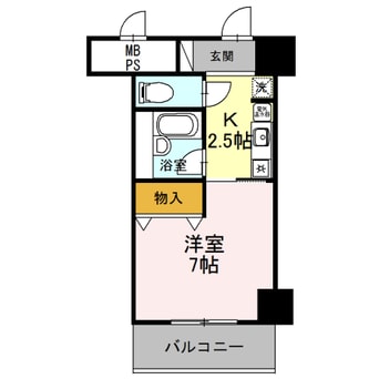 間取図 サンタウン竹鼻　A