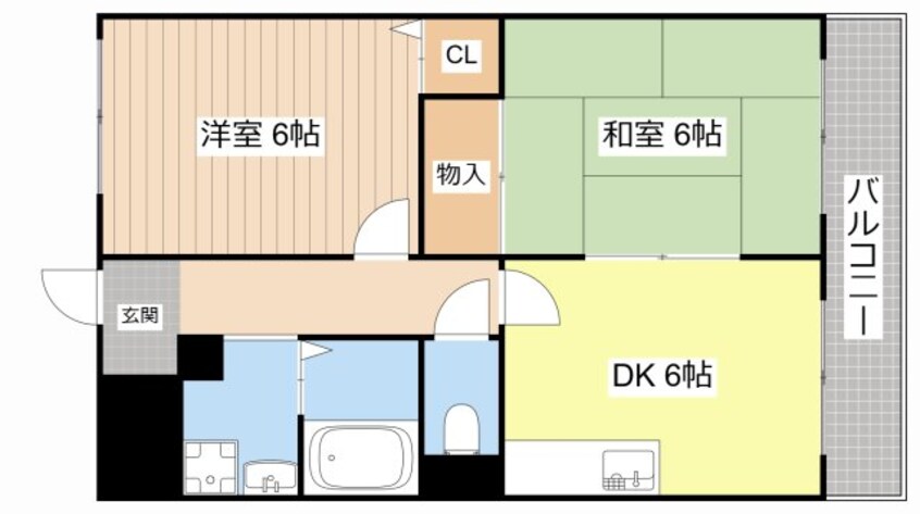 間取図 メゾン東陽