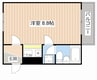 チェリーブロッサム 1Rの間取り