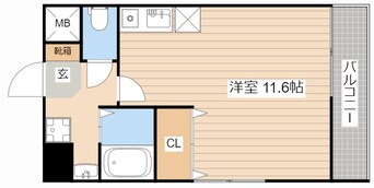 間取図 ミラージュ大津京