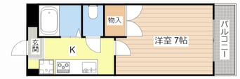 間取図 エルミナフラット南彦根