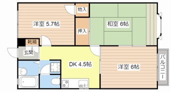 間取図 アルページュ
