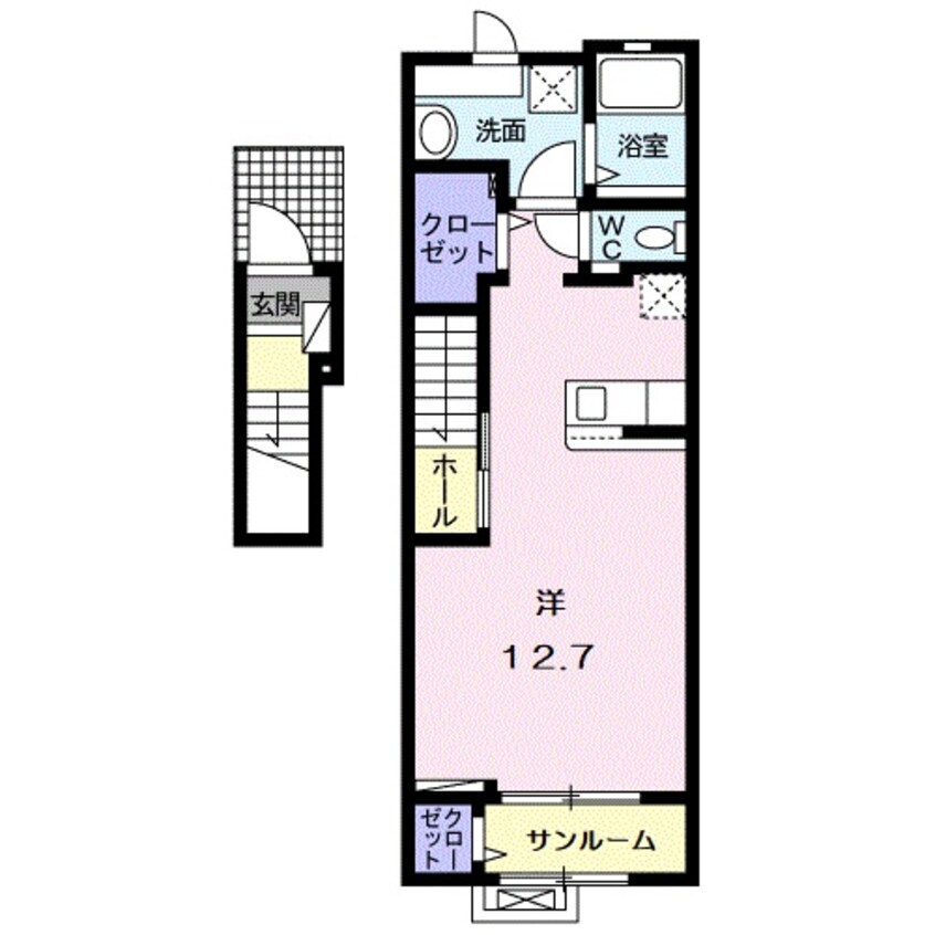 間取図 メゾン・フラン