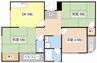 中村マンション 3DKの間取り