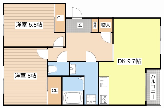 間取り図 Ｓｕｎｎｙ　Ｈｏｕｓｅ