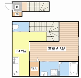 間取図 bills　陽