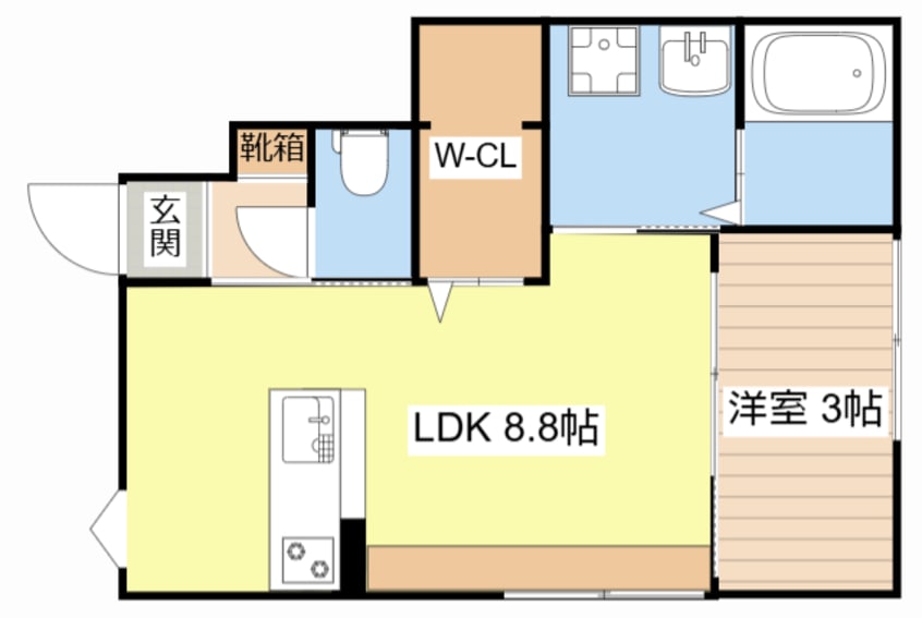 間取図 bills　颯